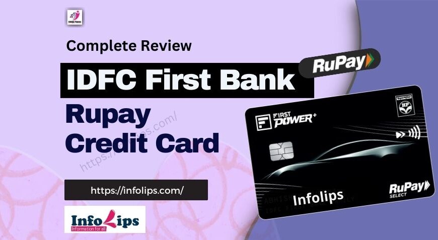 IDFC First Bank Rupay Credit Card