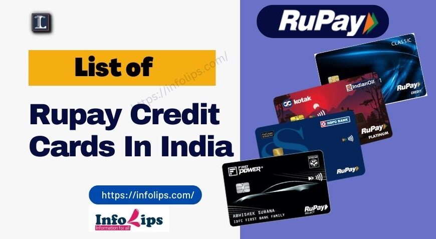 Rupay credit cards